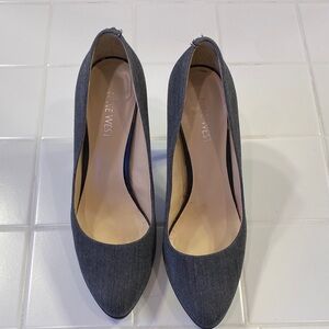 Nine West Charcoal Women's Heels